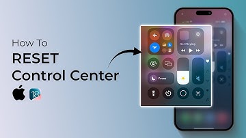 How To RESET Control Center On iPhone (iOS 18)?