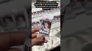 Transform Your Gifts with Custom Stickers! 🎁✨ Add a Personal Touch to Chocolates!