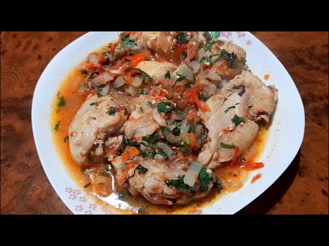 Чахохбили из курицы / Рецепт чахохбили по-грузински / ჩახოხბილი