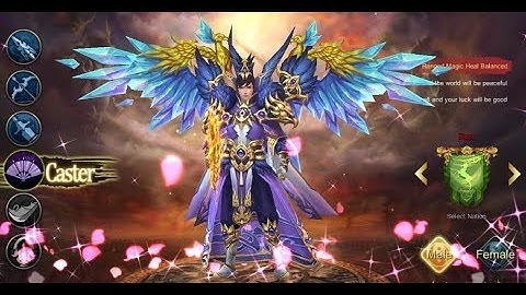 Sword of Romance - Caster Gameplay [Open World MMORPG] Android/IOS