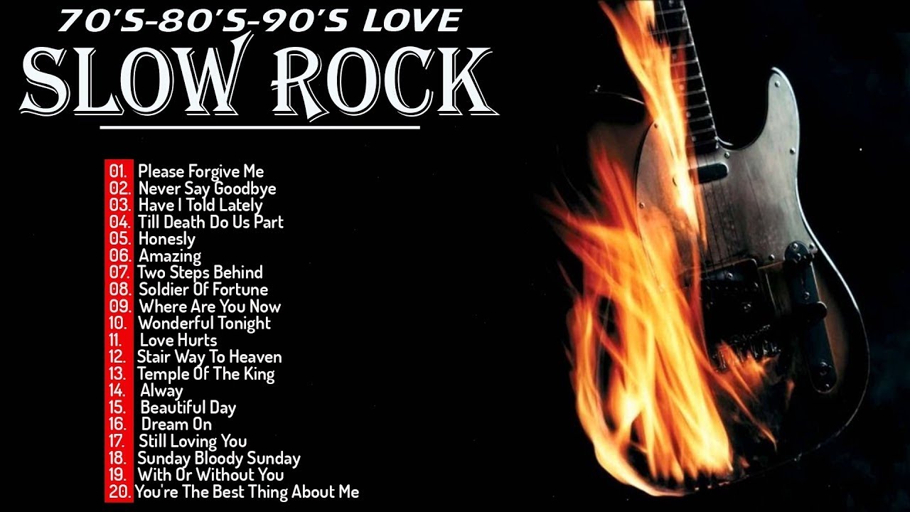Nonstop Slow Rock Love Songs 80s 90s Timeless Rock Ballads Greatest ...