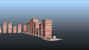 Building Generator Maya