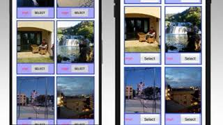Gallery app using RecyclerView + Toast + Snackbar