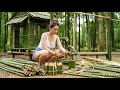 Unseen Skills! She Crafted a Wooden House That Looks Like Magic