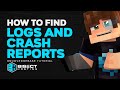 How to Find and View Server Logs and Crash Reports!