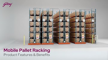 Mobile Pallet Racking - Product Features