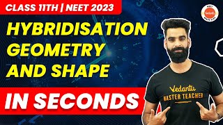 Hybridization Geometry and Shape Trick | How to calculate Hybridization? Easy Tips & Trick | NEET screenshot 5