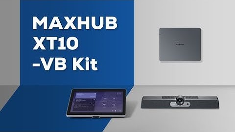 Bundle C: MAXHUB XT10-VB Kit for Microsoft Teams Rooms