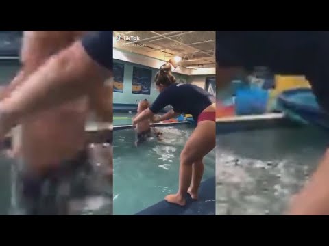 Video Shows Mom Throwing 9-Month-Old Into Pool