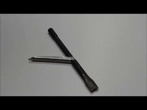 Наконечник для подводной охоты зубило стамеска Базовского