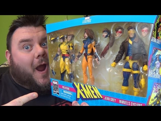 Marvel Legends X-Men 3-Pack Jean Grey Wolverine Cyclops Love