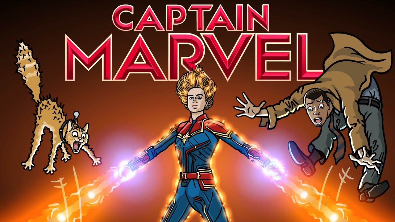 Captain Marvel Trailer Spoof - TOON SANDWICH - YouTube