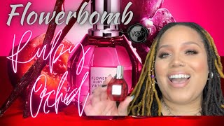 NEW Flowerbomb Ruby Orchid| My Flowerbomb Collection