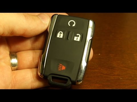 chevrolet key fob replacement