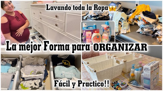 5 tips para organizar la ropa de bebé con ganchos de ropa - Ojara