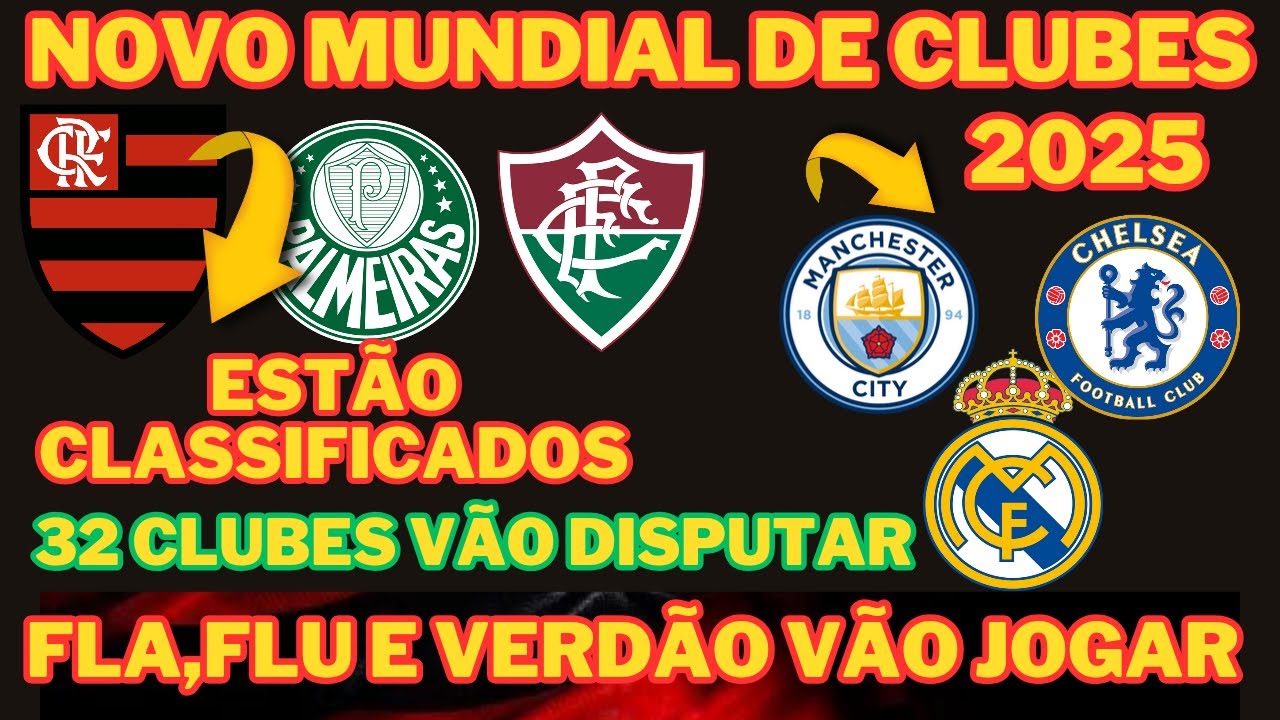 Mundial de Clubes em 2025: Com Palmeiras, Flamengo e Fluminense  confirmados, torneio 'aguarda' mais 3 equipes da América do Sul; conheça  classificados e critérios - Bolavip Brasil