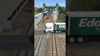 Extreme Fast Train Crossing