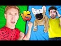 CWC vs DANIEL's DOG Puppet Douglas! I Pretended to be in a Star Wars Battle Royale 24 Hour Challenge