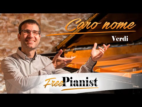 Gualtier Maldè Caro Nome KARAOKE PIANO ACCOMPANIMENT Rigoletto Verdi