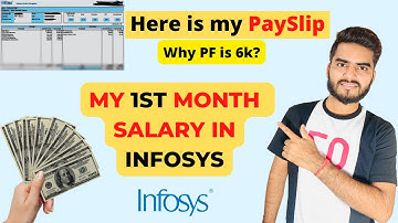 My 1st month salary in Infosys | #infosys #infosyssalary