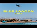 Kiteboarding in blue lagoon  egypt travel vlog with dji action 2