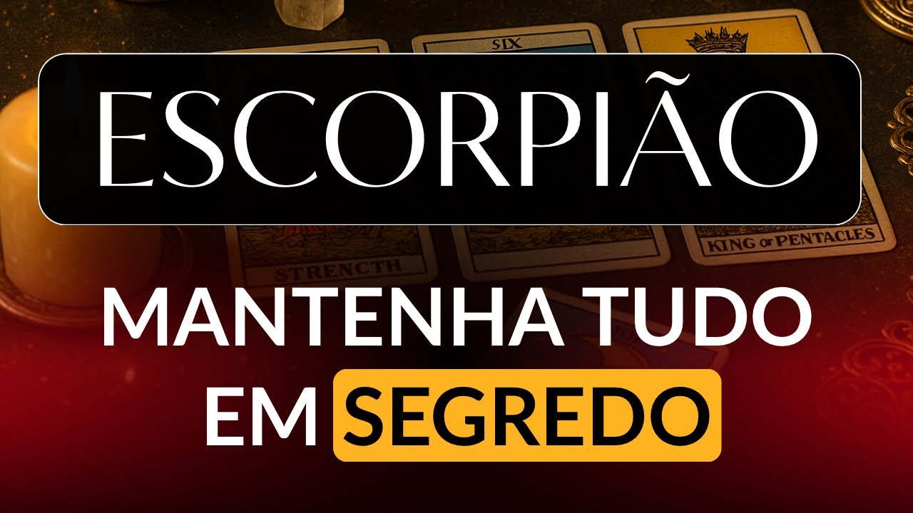ESCORPIÃO • Esse dinheiro vai te achar! Você nem precisa correr atrás