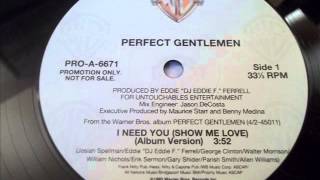 RTQ Perfect Gentlemen ‎- I Need You (Show Me Love) RTQ