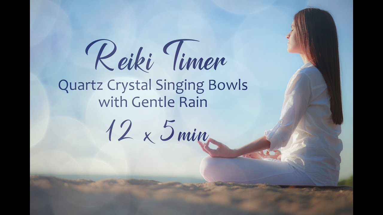 Рейки 3 минуты. Crystal Rain. Рейки исцеление музыка с колокольчиком. Tibetan Bell Sound every minute for ten minutes фото к видео.