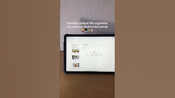 Le secret des filles organisées 🤫  #notion #productivity