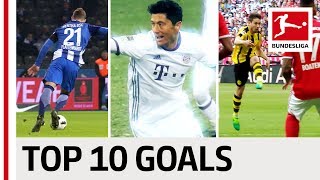 Top 10 goals - 2016/2017 season