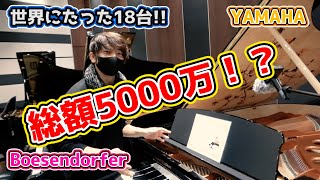 【総額5000万越え!?】ヤマハとベーゼンドルファーの最高級ピアノに出会いに行ってみた！