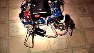 BEAM 8 motor, 4 leged walking robot Spyder pt.2 | by Richard Piotter (Vintage Video)