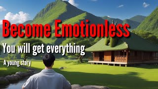 Become emotionless you will get everything. zen story buddhist story.