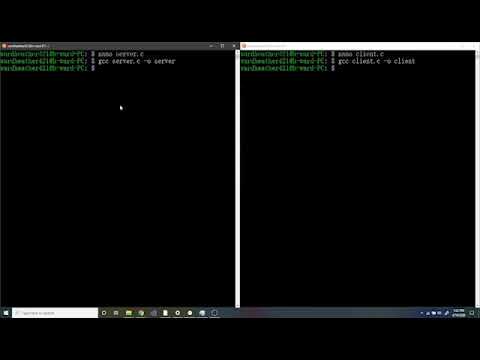 Stream Sockets Demonstration
