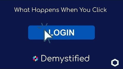 What Happens When You Click The Login Button | JWT Demystified