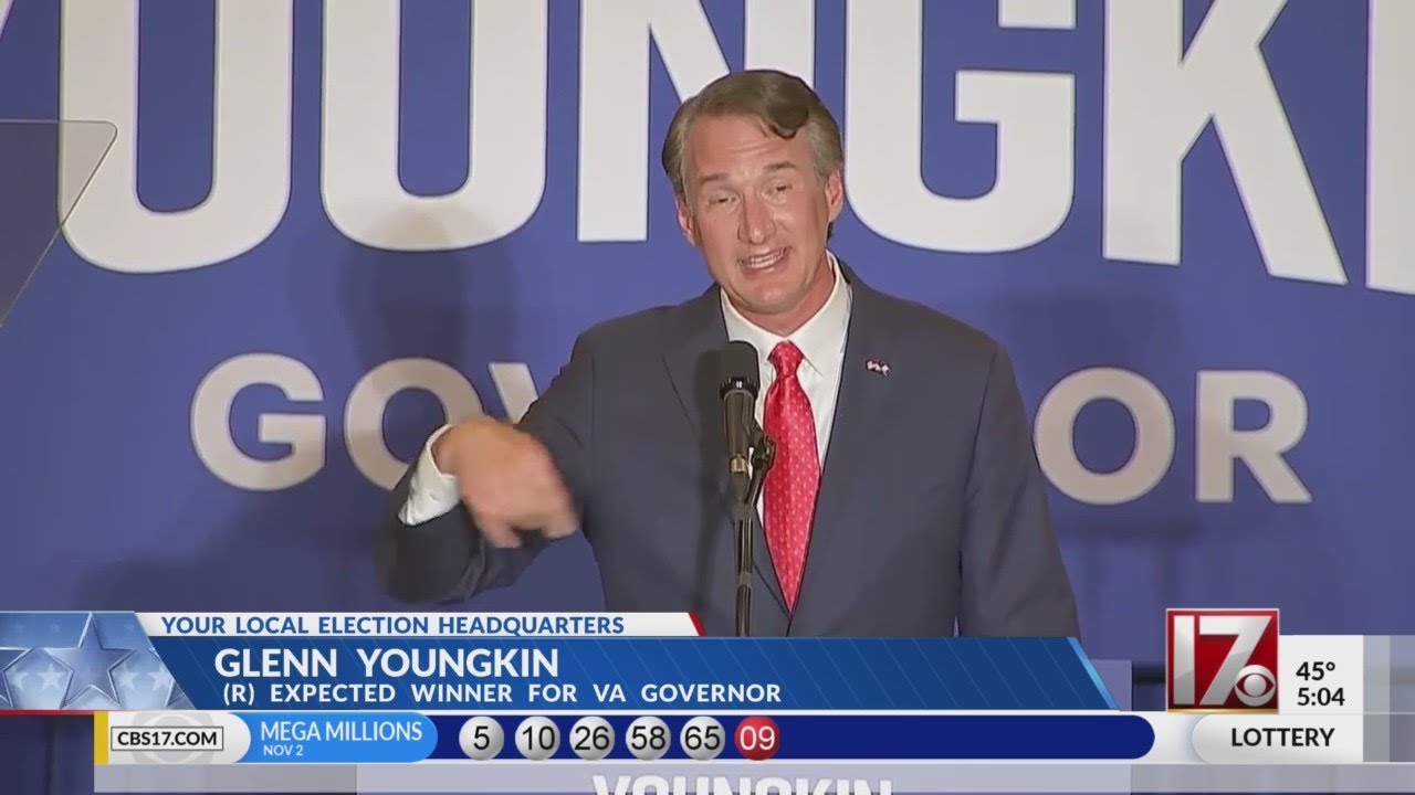 Republican Glenn Youngkin wins Virginia governor's race YouTube