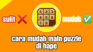 Cara mudah menyelesaikan puzzle di aplikasi - puzzle numpuz screenshot 5