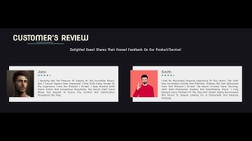 Part 8 | How To Create Responsive Client Testimonial | Hotel Booking Website |#html #css #talkytech