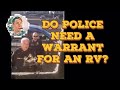 Milton WV Police Caught on Video Searching RV without a Warrant
