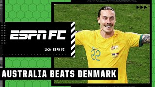 Australia is VICTORIOUS over Denmark 🙌 FULL REACTION | ESPN FC