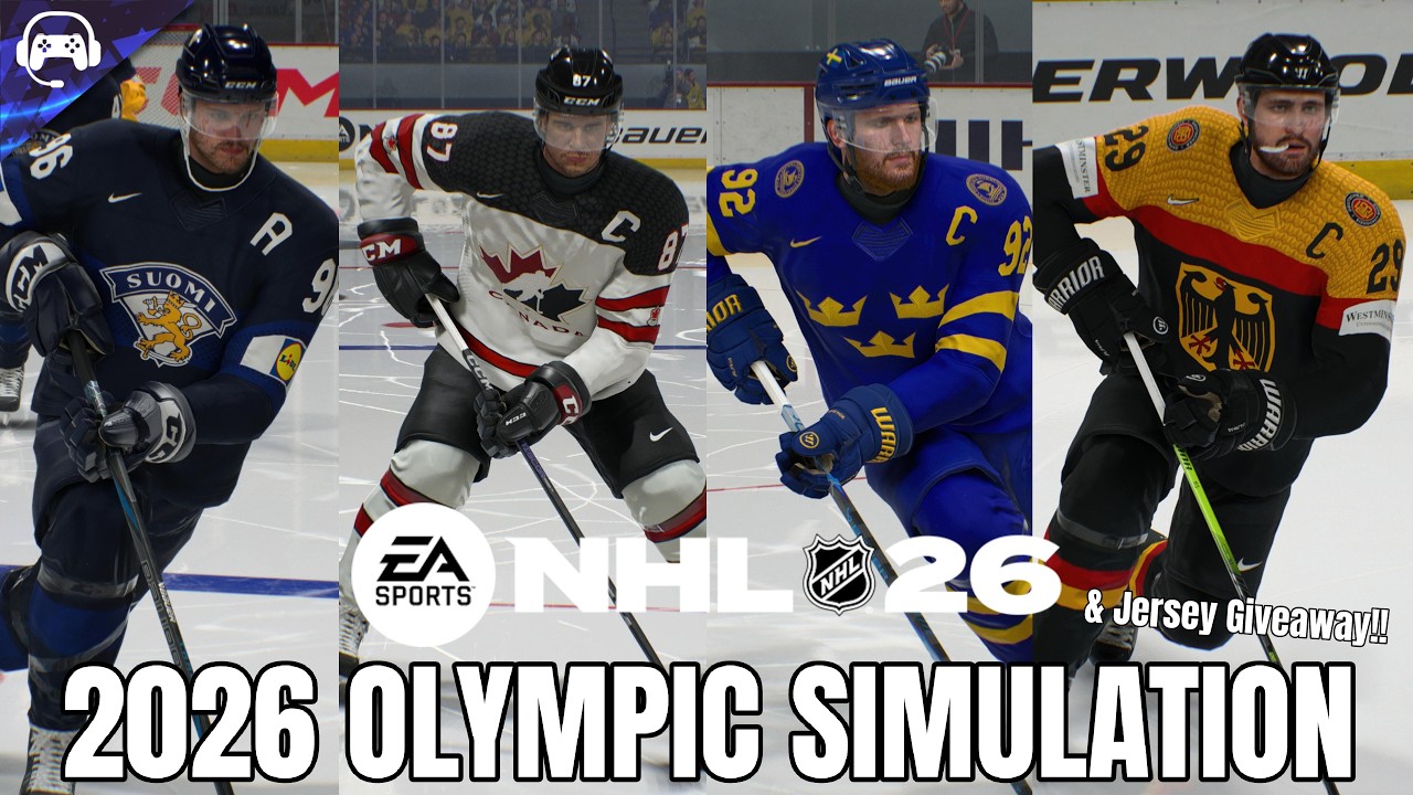 2026 OLYMPIC MEN'S HOCKEY SIMULATION | NHL 26