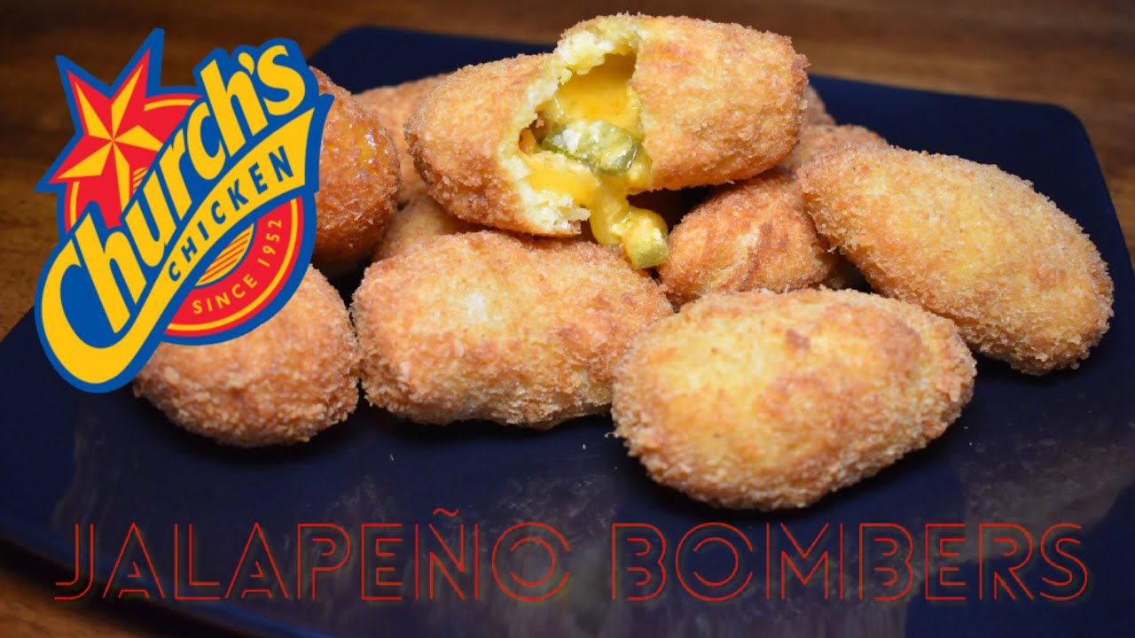 JALAPEÑO Cheese BOMBERS de Church´s Chicken Gastronomia Regional