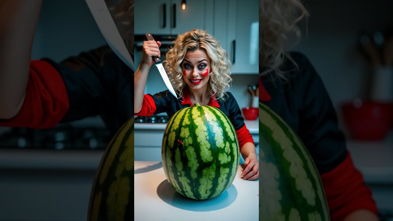 She Got Attacked By A Watermelon Then Fought Back 