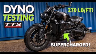 Triumph Rocket 3 Dyno Run | 342hp & 270 lb/ft!!