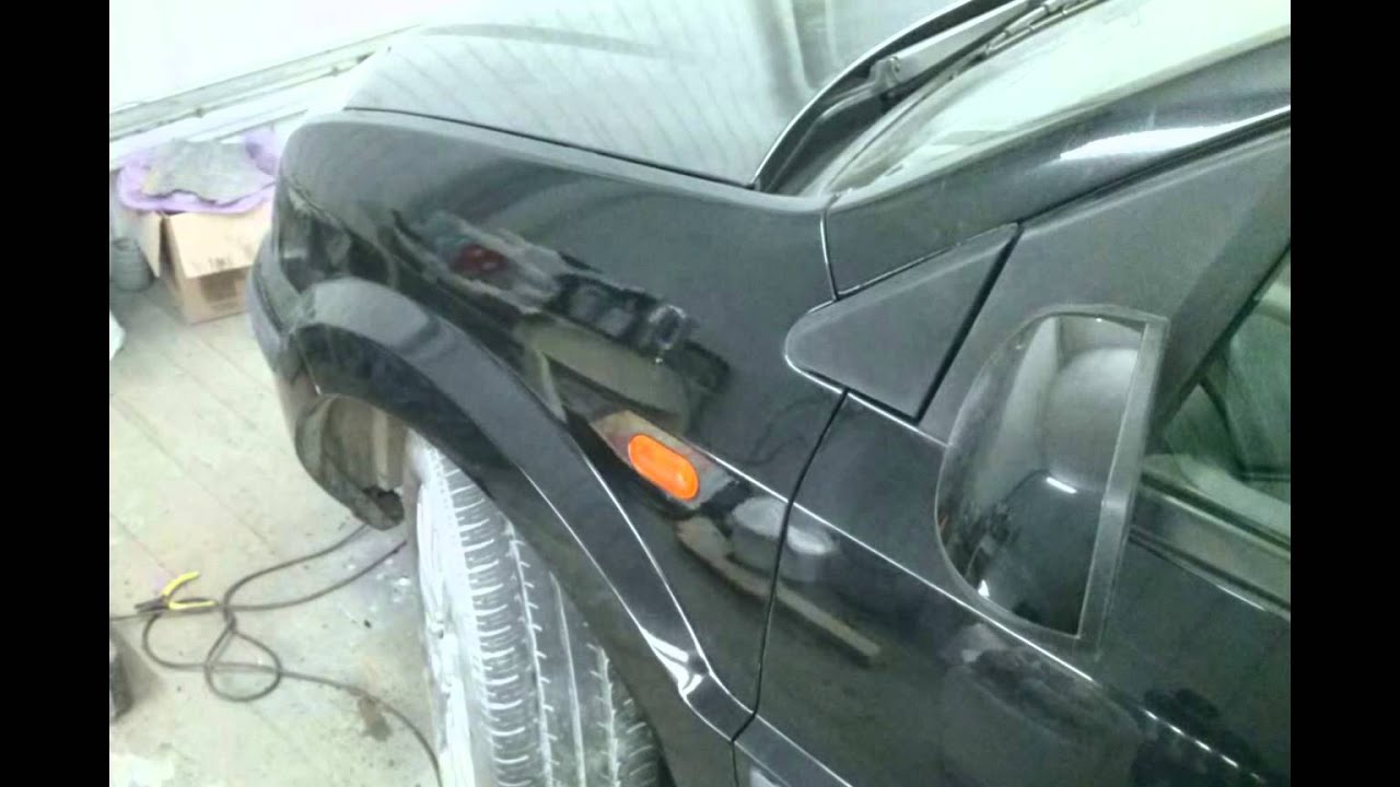 Форд Фьюжен ремонт и покраска (слайд-шоу) - YouTube