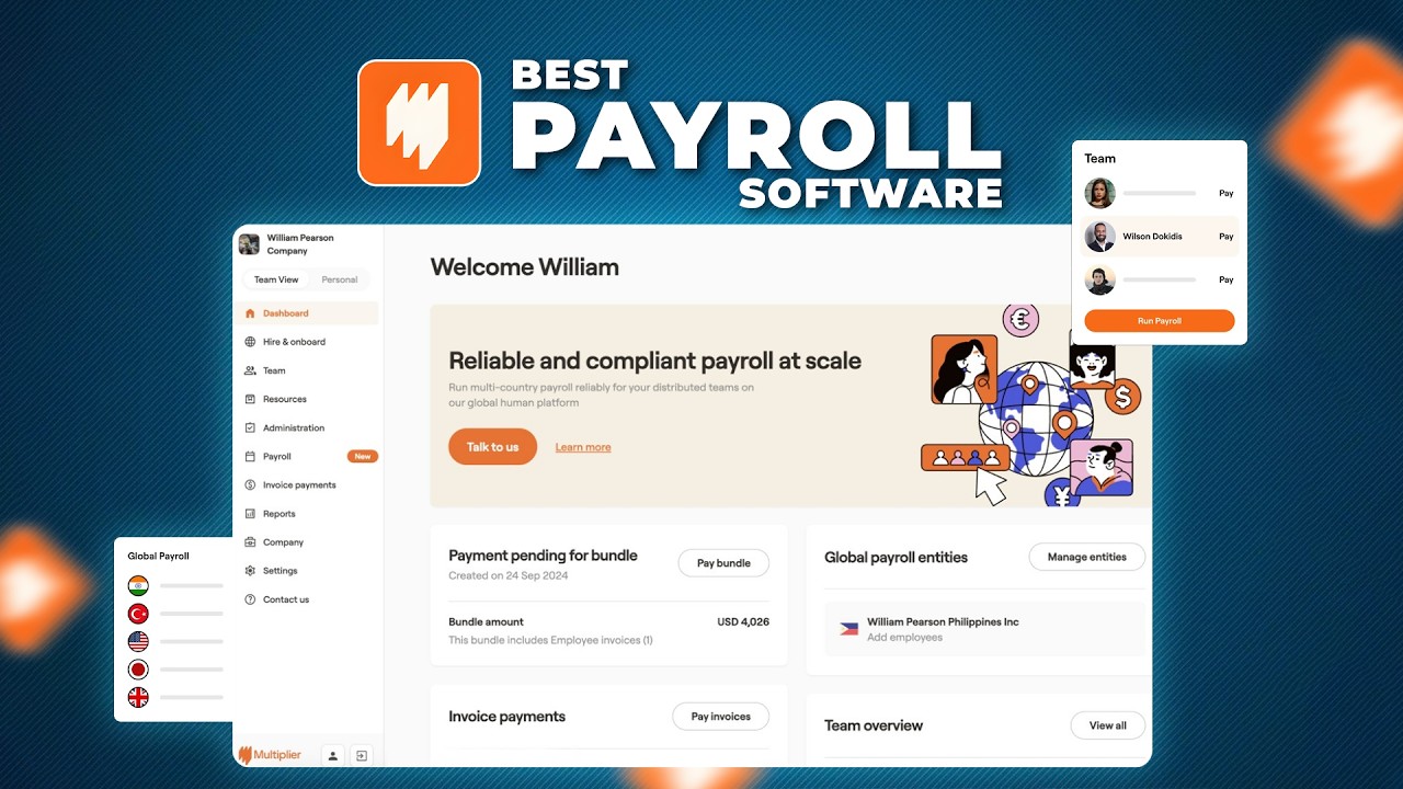 Multiplier Review | Best Payroll Software in 2026 - YouTube