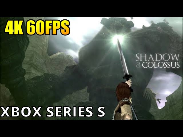 Shadow of the colossus -Em busca do 4K 60 FPS no XBOX Series S 