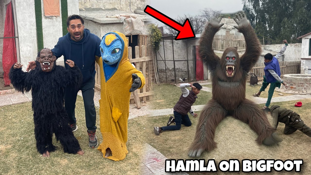 Bachon Ne BIGFOOT Per Hamla Ker Ker Dia😱
