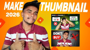 Thumbnail Kaise Banaen |HowToMakeThumbnailsForYouTubeVideos|TechKundan 2026