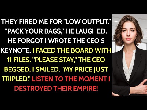 They Fired Me For Low Output So I Showed The Board The 11 Projects I Ghost Wrote 